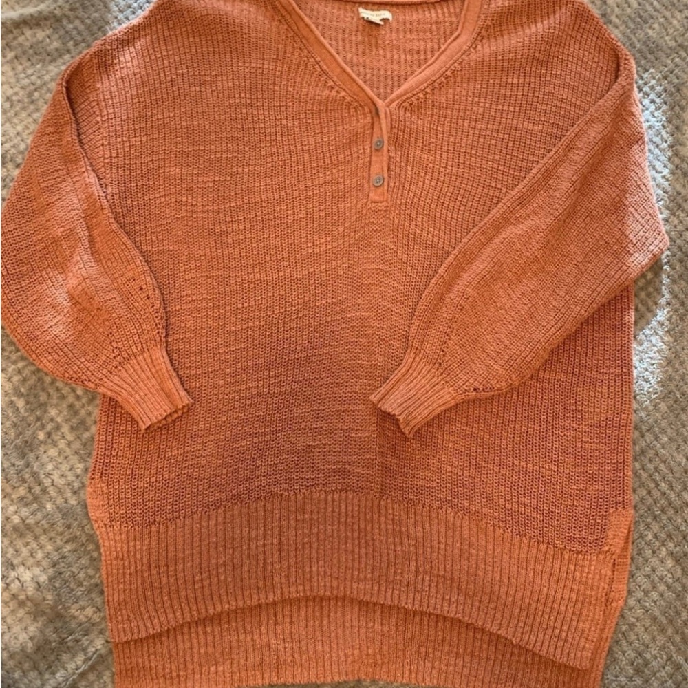 American Eagle Outfitters Warm Orange Sweater